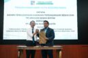 Kepala BP Batam Amsakar bersama Presiden Direktur PT Galang Bumi Industri, Akhmad Ma’ruf Maulana. Foto:Istimewa