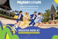 Flyer Pajamasrun. Foto:Istimewa