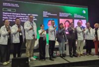 Direktur Utama PLN Batam Kwin Fo dalam forum Data Centre World Asia di Singapura, Rabu (30/9/2026). Foto: PLN Batam